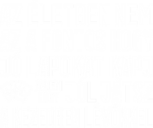 Az életben nem az a fontos, hogy lapokat kapj, hanem hogy jól játsz a kezedben lévőkkel sötétre